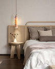 Calvrane Travertine Cylinder Pendant Light