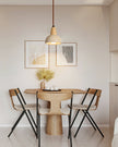 Calvrane Travertine Dome Pendant Light