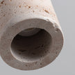 Calvrane Travertine Cylinder Pendant Light