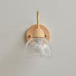 Calvrane Wood Arched Wall Sconce