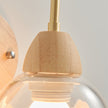 Calvrane Wood Arched Wall Sconce
