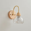 Calvrane Wood Arched Wall Sconce