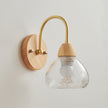Calvrane Wood Arched Wall Sconce