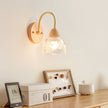 Calvrane Wood Arched Wall Sconce