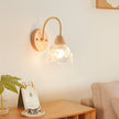 Calvrane Wood Arched Wall Sconce