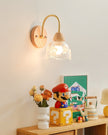 Calvrane Wood Arched Wall Sconce