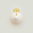 Calvrane Black Brass Cone Wall Sconce