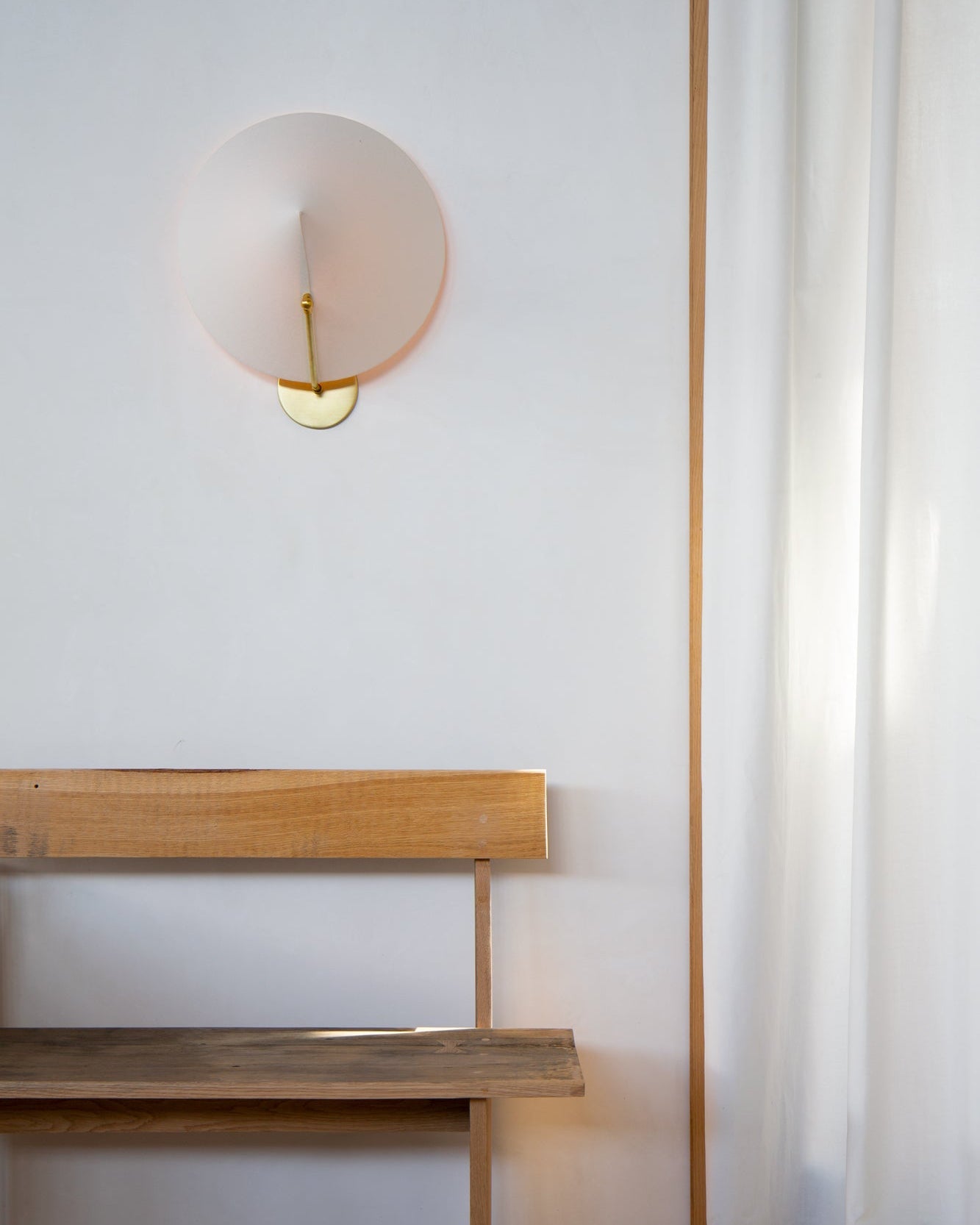 Calvrane Black Brass Cone Wall Sconce