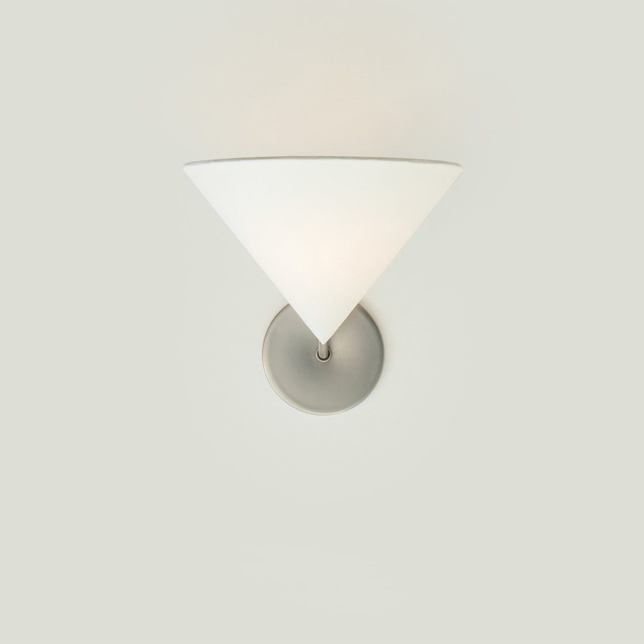 Calvrane Black Brass Cone Wall Sconce