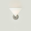 Calvrane Black Brass Cone Wall Sconce