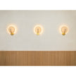 Calvrane Black Brass Cone Wall Sconce