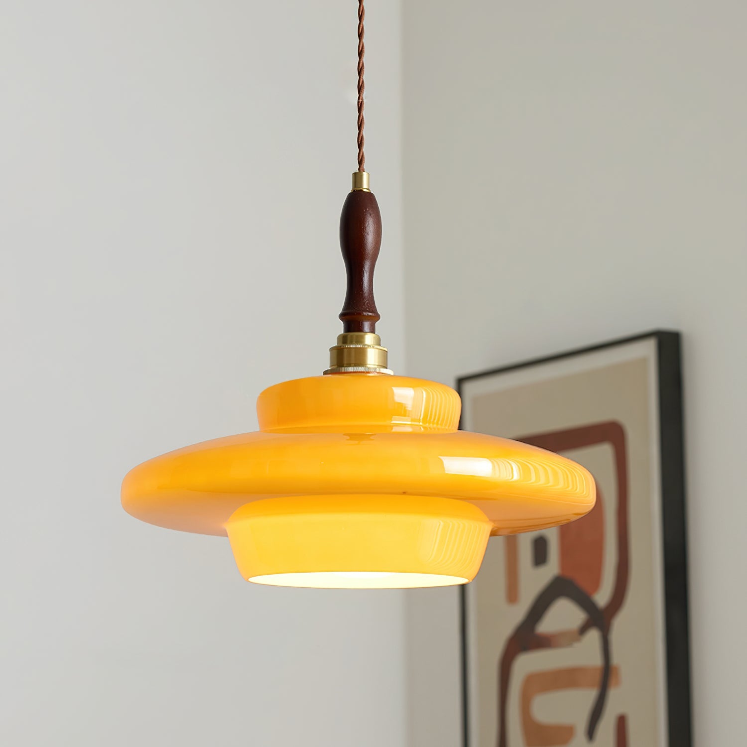 Calvrane Metal Sculptural Pendant Light