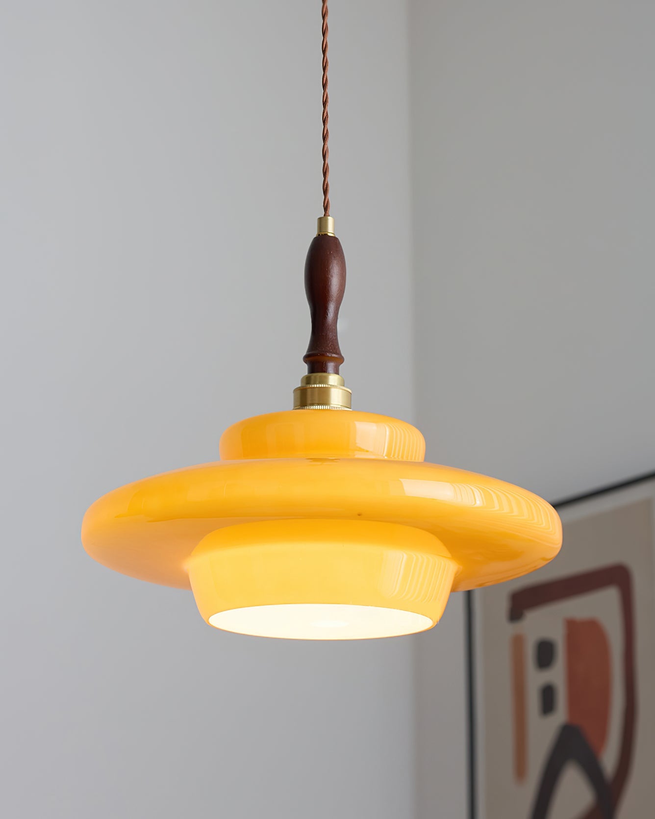 Calvrane Metal Sculptural Pendant Light