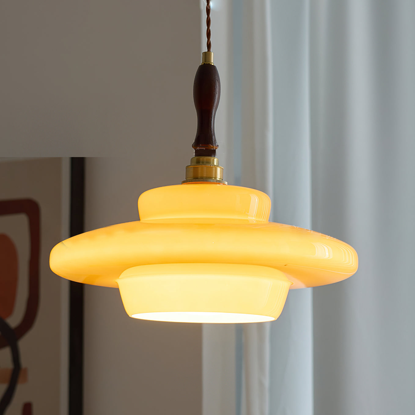 Calvrane Metal Sculptural Pendant Light