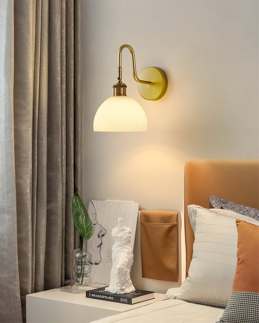 Calvrane Metal Geometric Wall Sconce