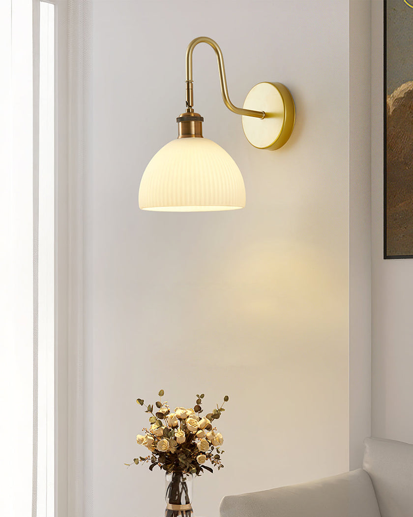 Calvrane Metal Geometric Wall Sconce