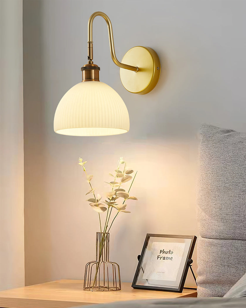 Calvrane Metal Geometric Wall Sconce