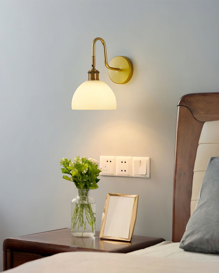 Calvrane Metal Geometric Wall Sconce