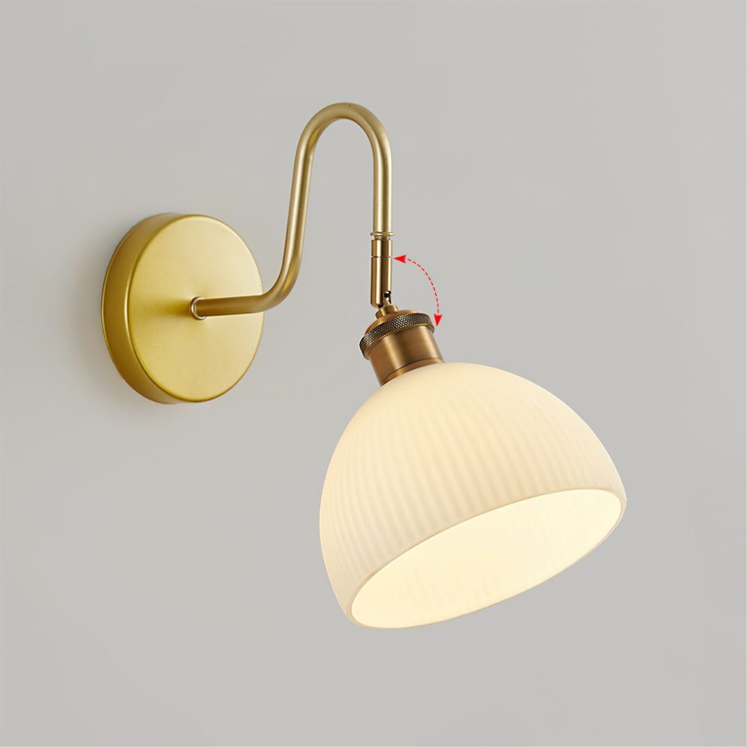Calvrane Metal Geometric Wall Sconce