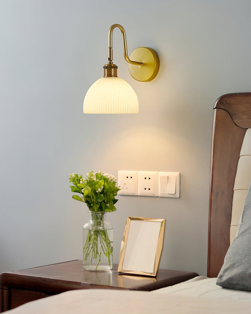 Calvrane Metal Geometric Wall Sconce