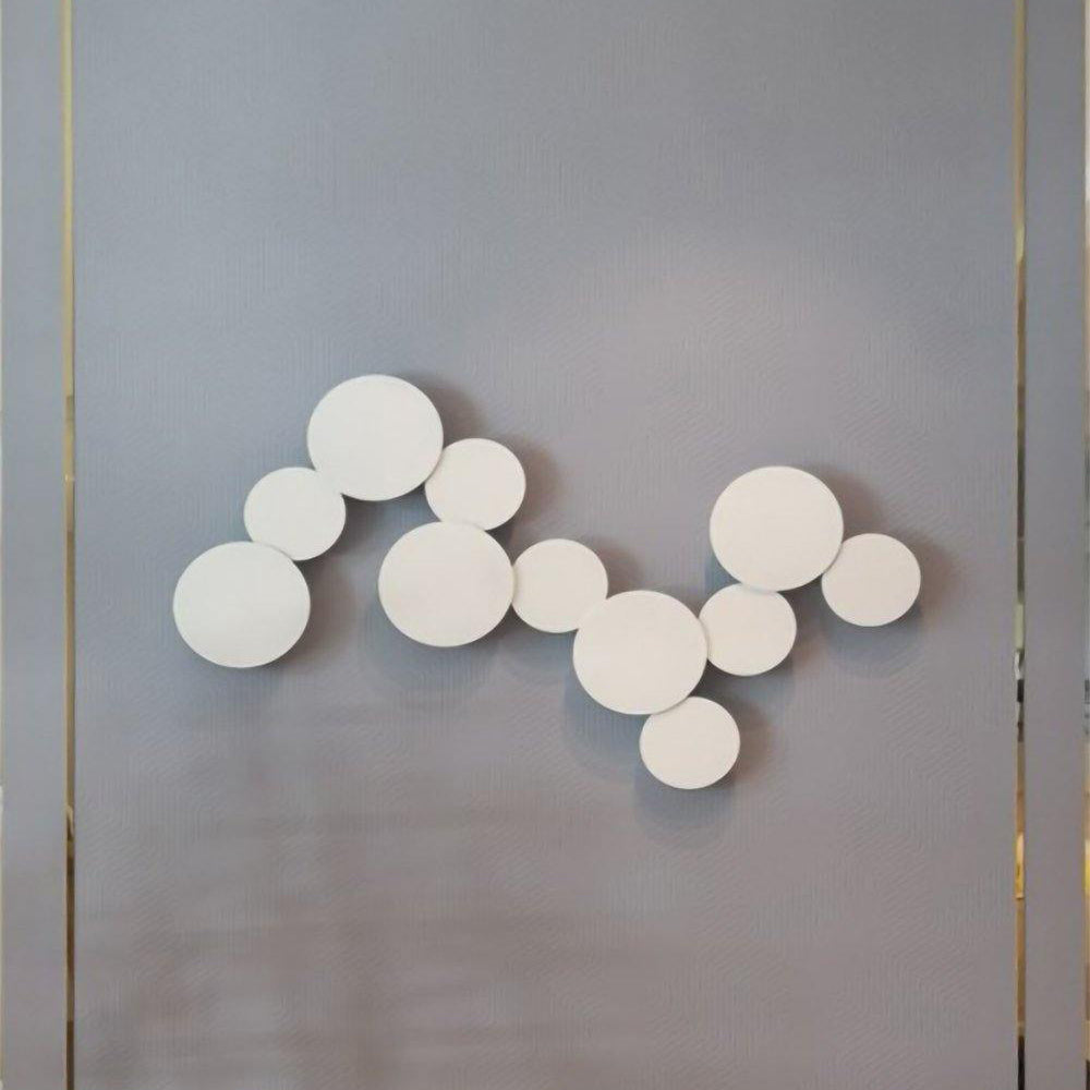 Calvrane Metal Disc Wall Sconce