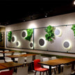Calvrane Metal Disc Wall Sconce