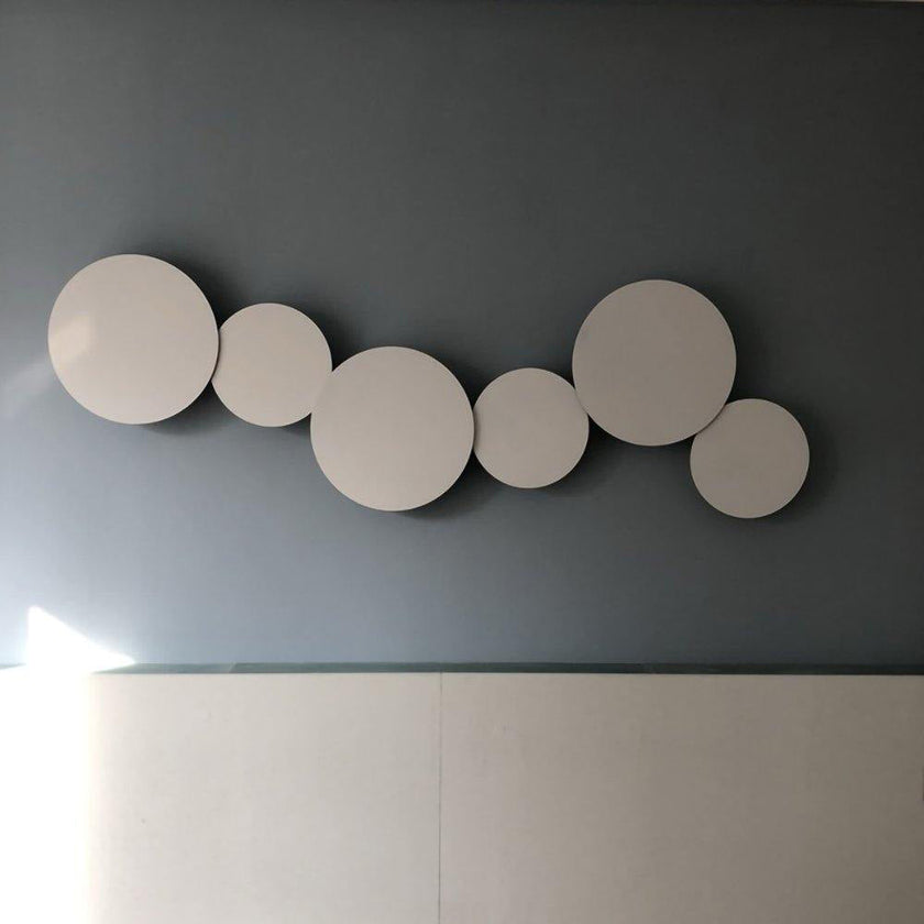 Calvrane Metal Disc Wall Sconce