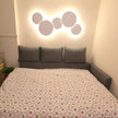 Calvrane Metal Disc Wall Sconce
