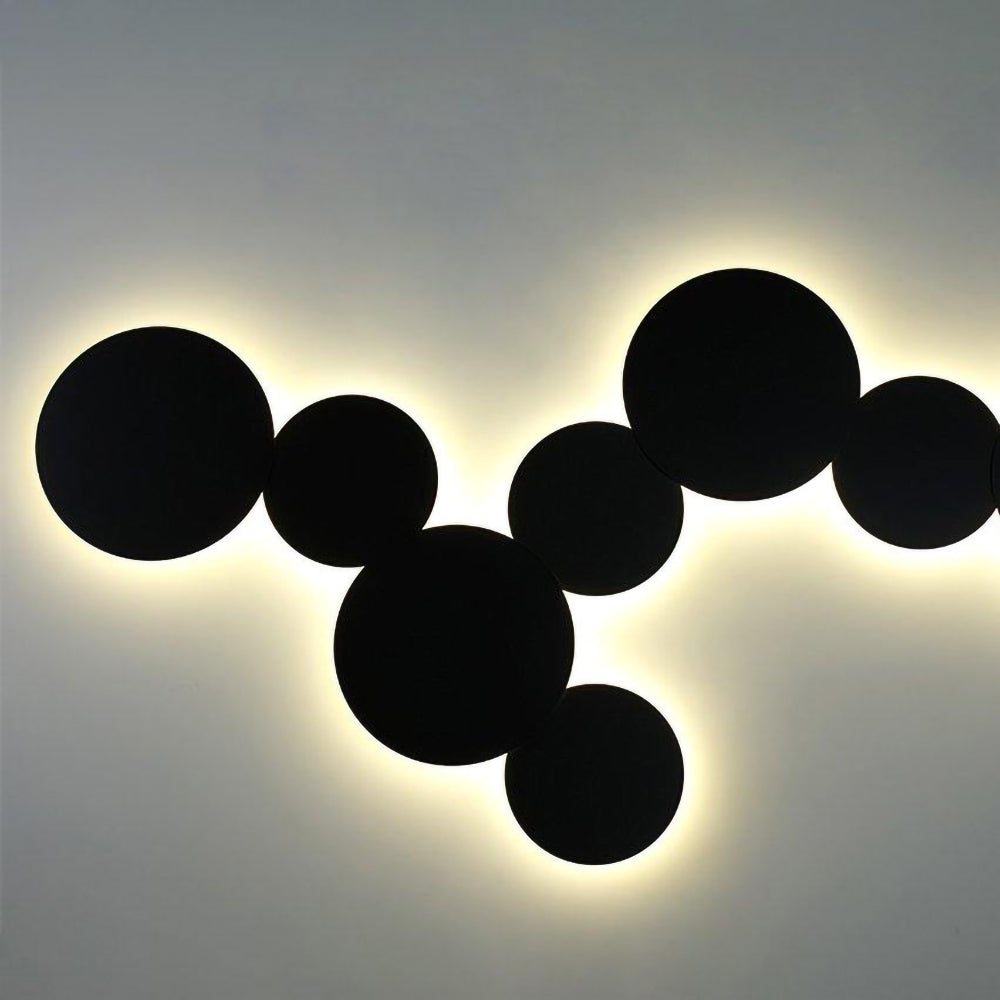 Calvrane Metal Disc Wall Sconce