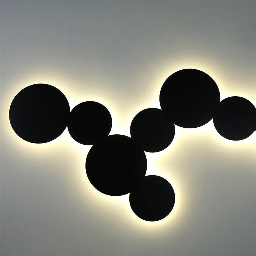 Calvrane Metal Disc Wall Sconce