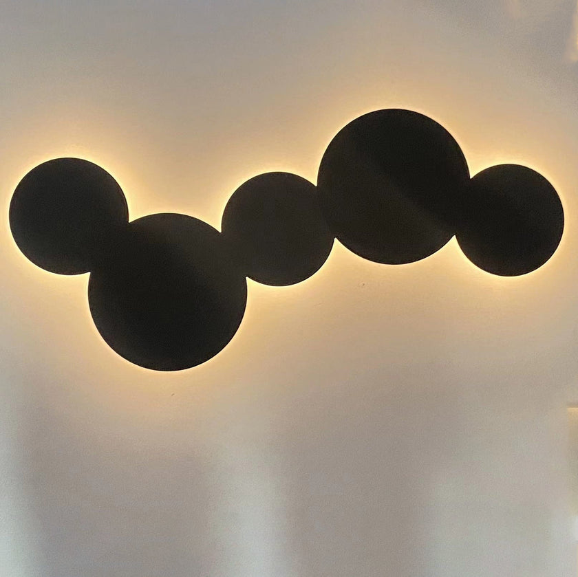 Calvrane Metal Disc Wall Sconce