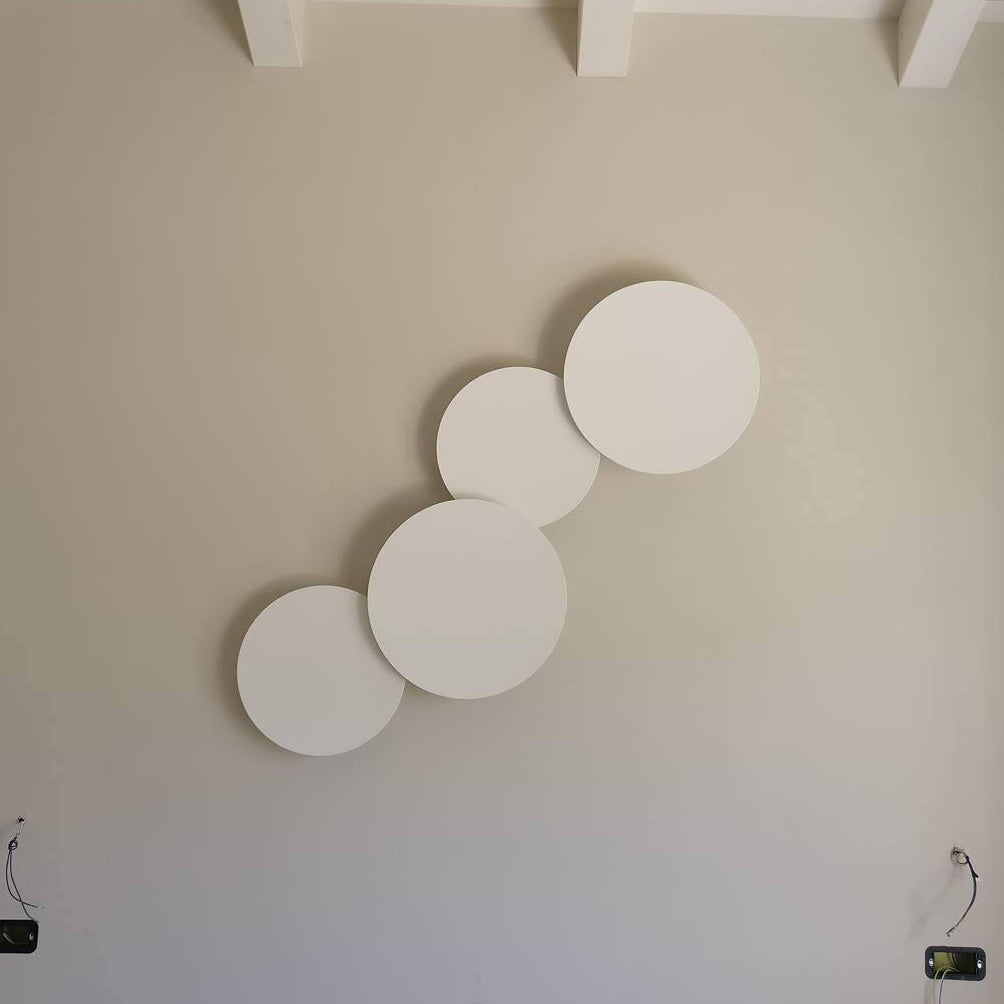 Calvrane Metal Disc Wall Sconce