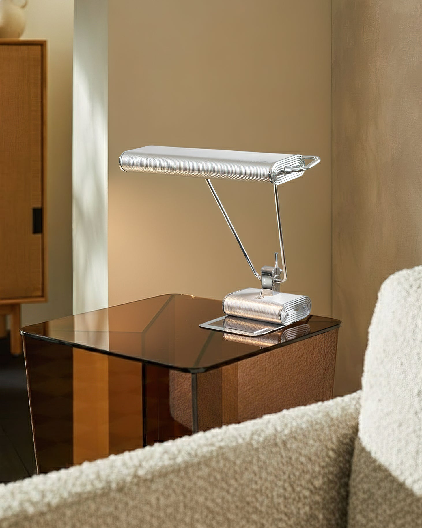 Calvrane Metal Art Deco Table Lamp