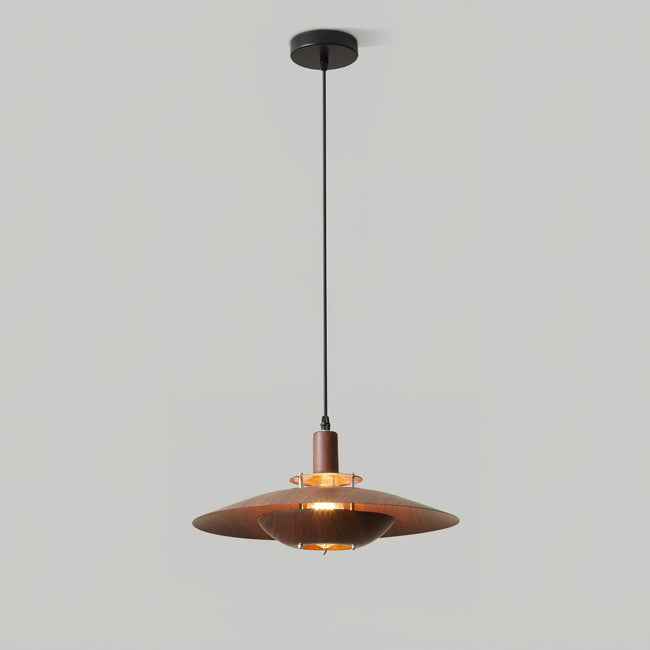 Double-Shade Metal Pendant Light
