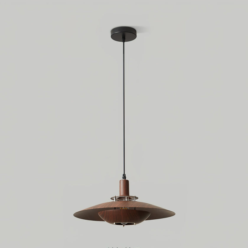 Double-Shade Metal Pendant Light