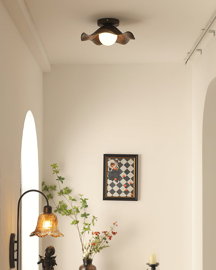 Calvrane Metal Petal Ceiling Light