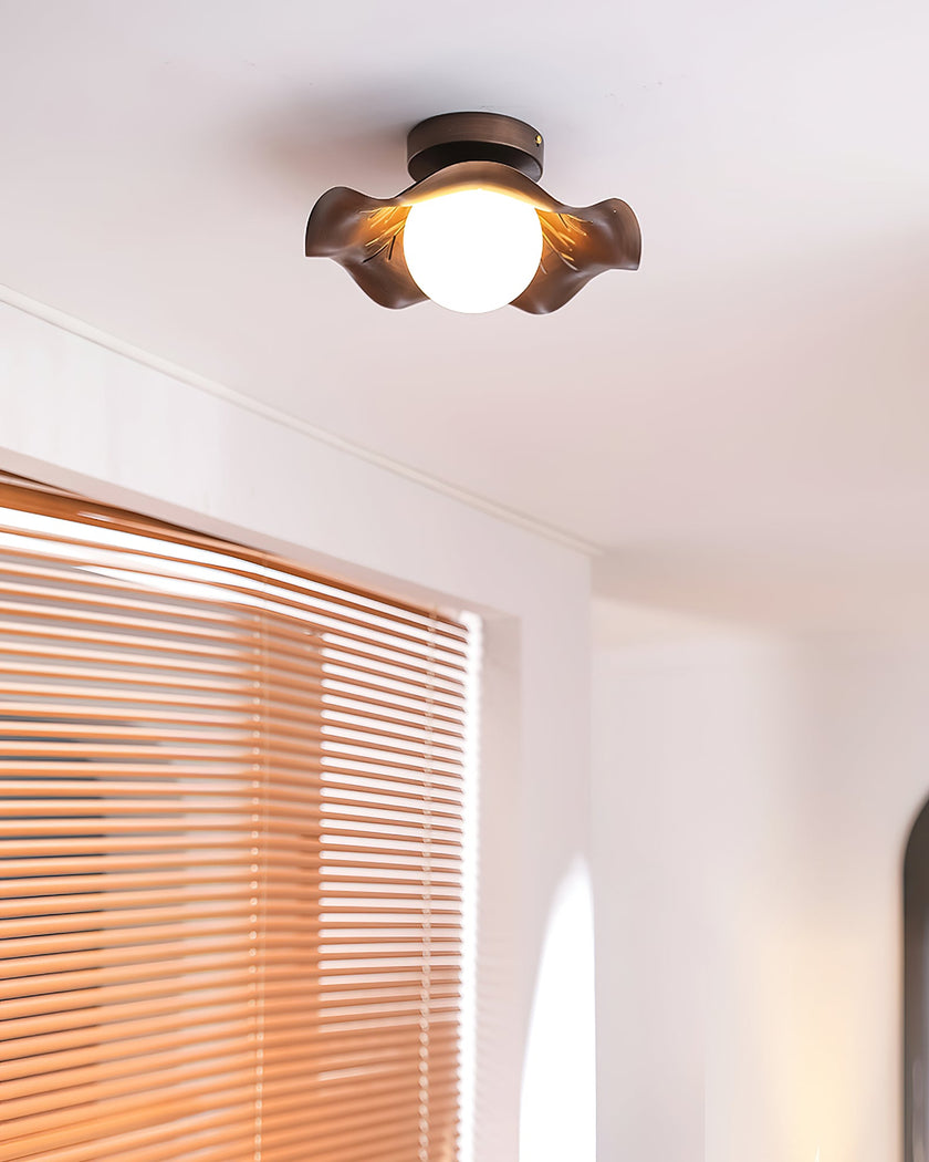 Calvrane Metal Petal Ceiling Light