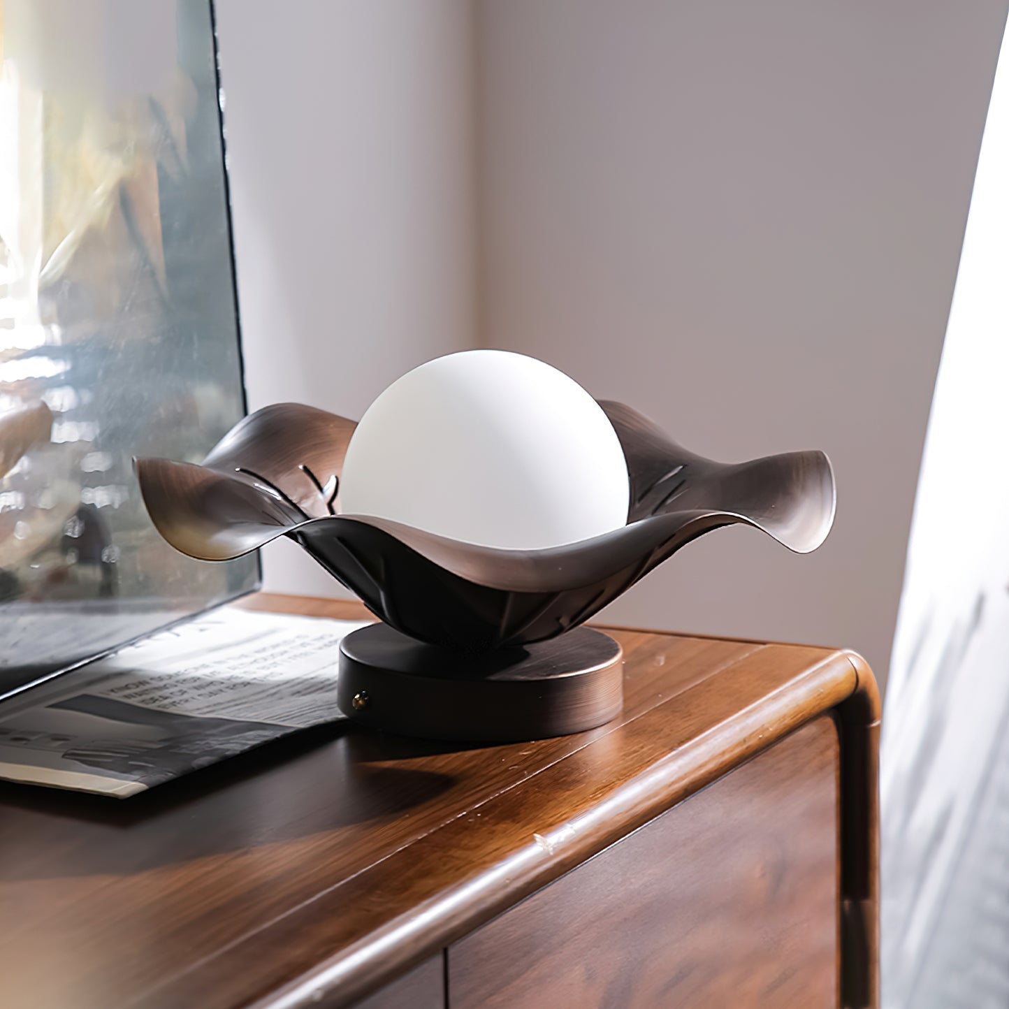Calvrane Metal Petal Ceiling Light