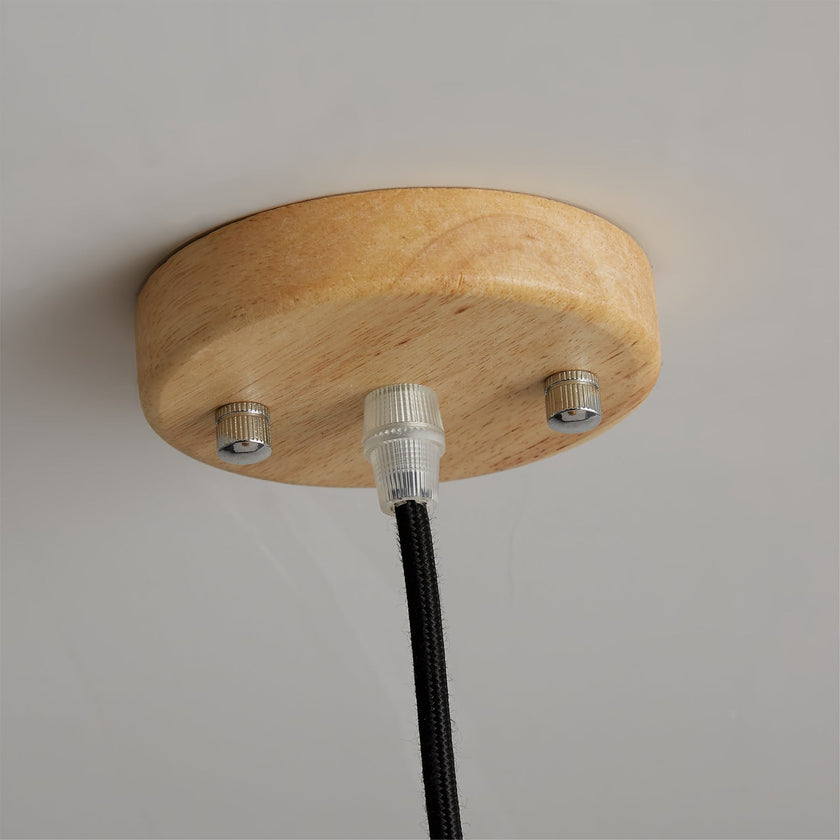 Calvrane Wood Minimalist Pendant Light