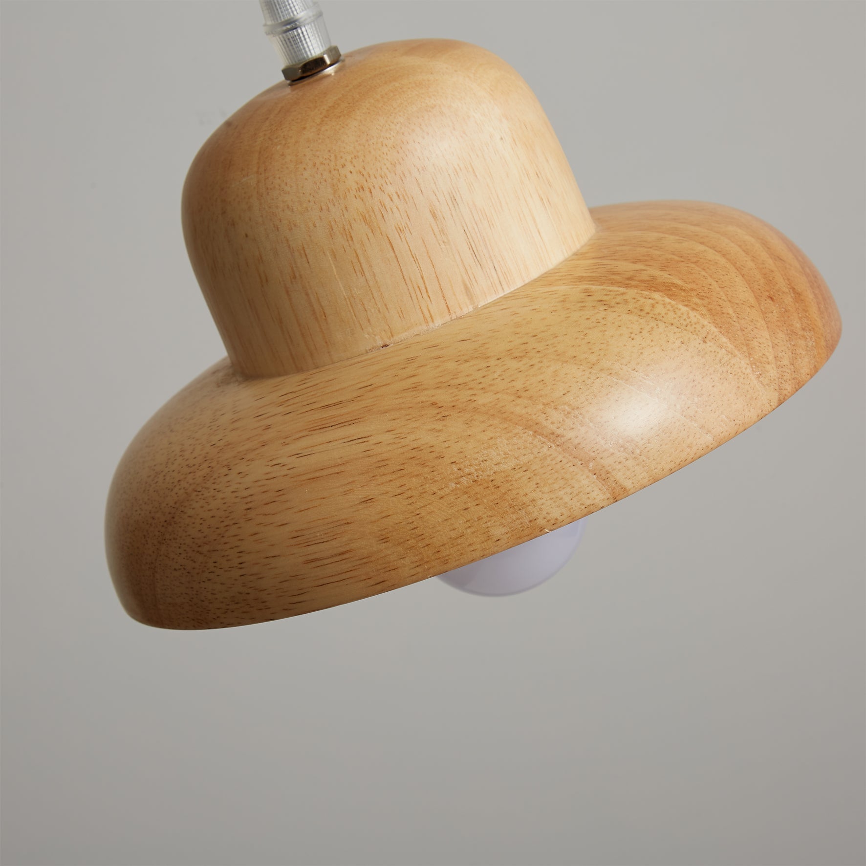 Calvrane Wood Minimalist Pendant Light