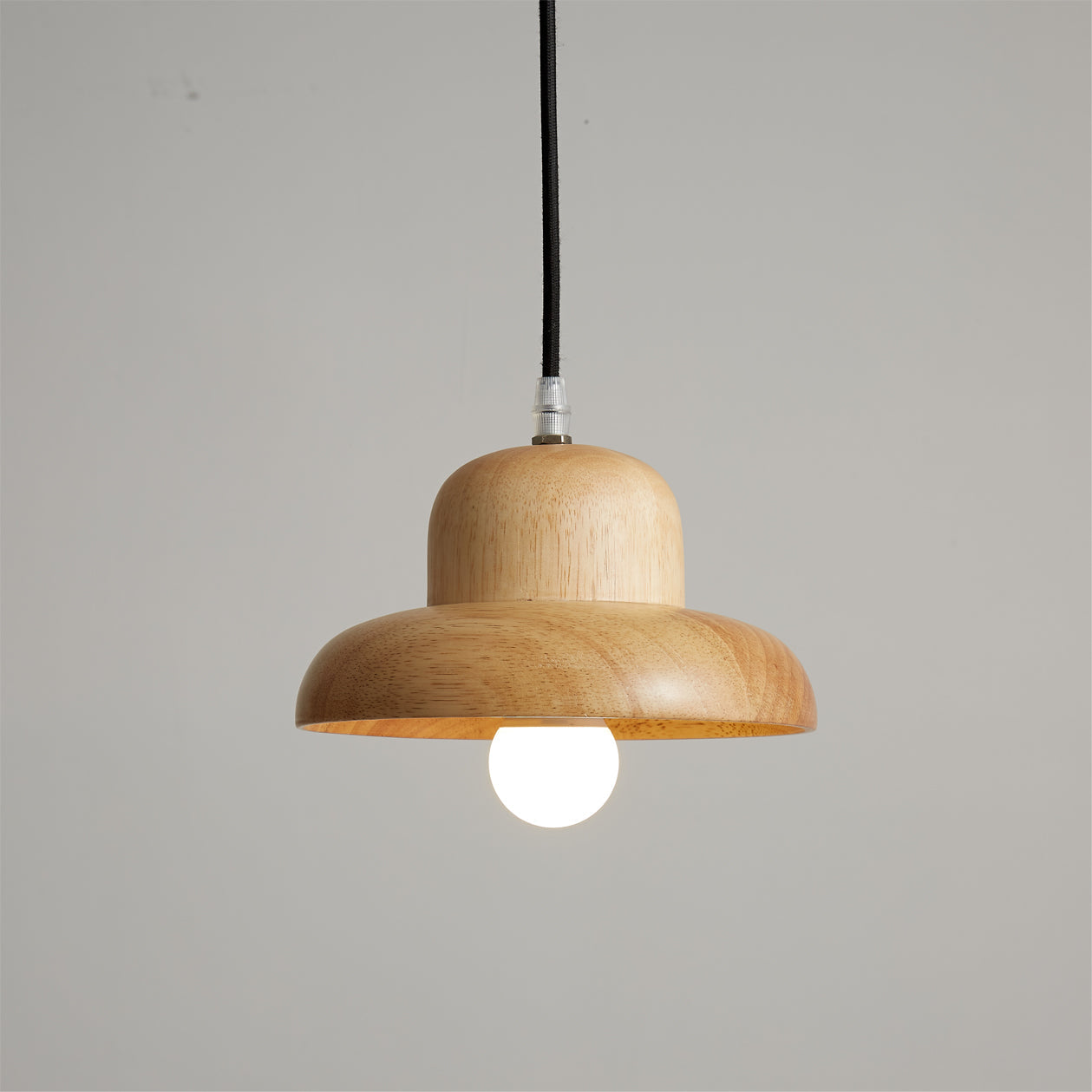 Calvrane Wood Minimalist Pendant Light