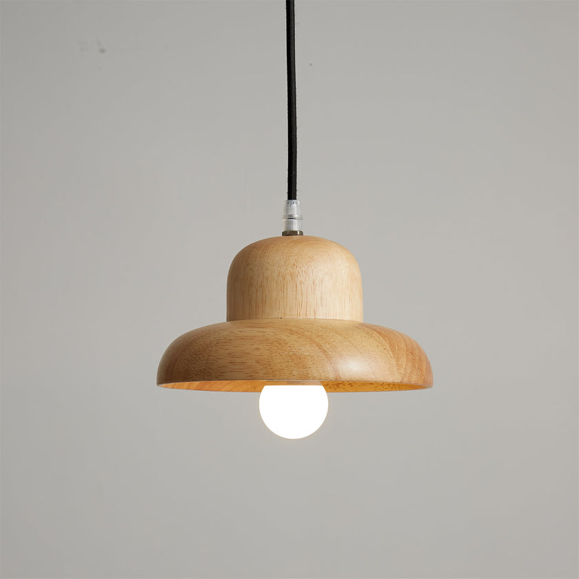 Calvrane Wood Minimalist Pendant Light