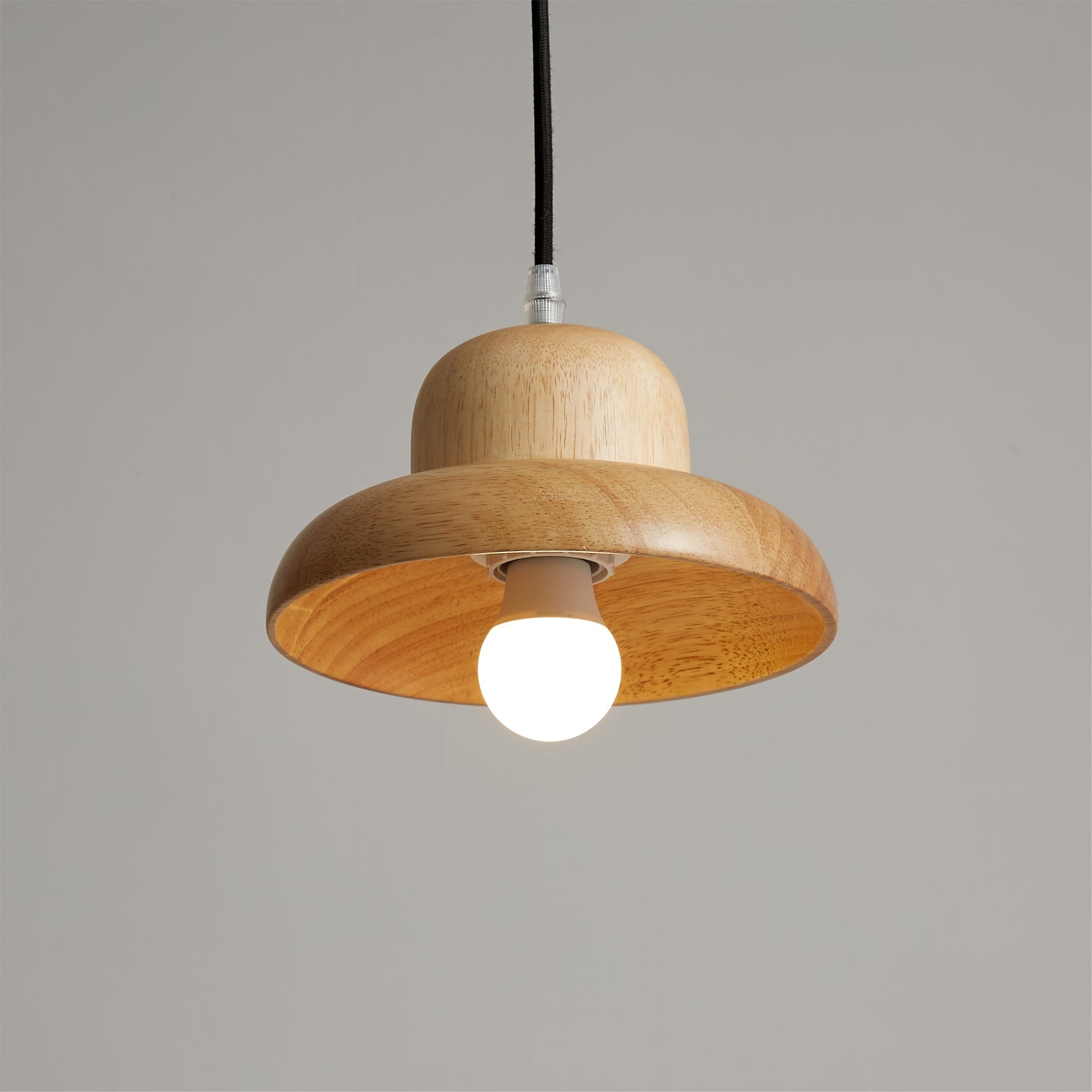 Calvrane Wood Minimalist Pendant Light