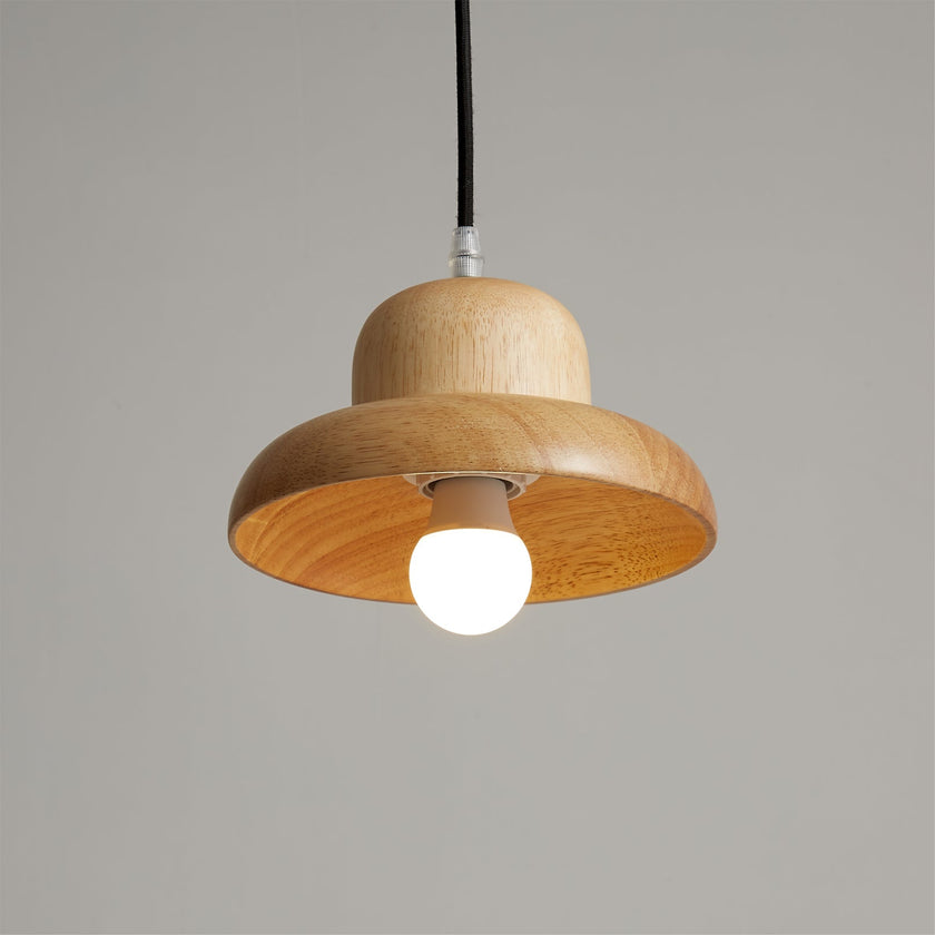 Calvrane Wood Minimalist Pendant Light
