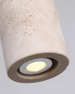 Calvrane Travertine Sculptural Pendant Light