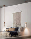 Calvrane Travertine Sculptural Pendant Light