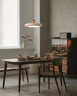 Calvrane Travertine Sculptural Pendant Light