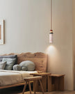 Calvrane Travertine Sculptural Pendant Light