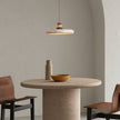 Calvrane Travertine Sculptural Pendant Light
