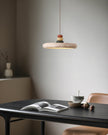 Calvrane Travertine Sculptural Pendant Light